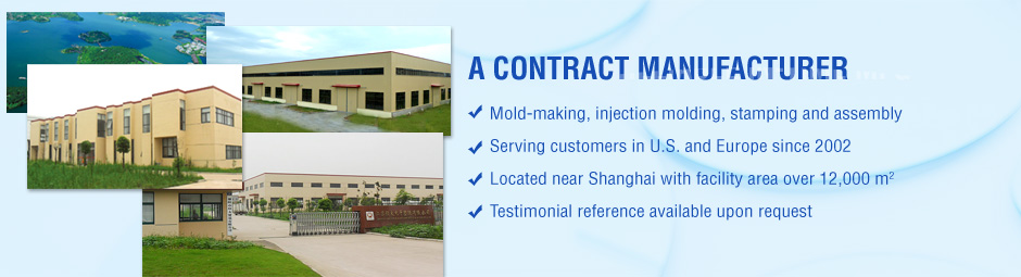 OEM contract manufacturer in mold-making, injection molding, stamping and assembly