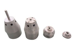 Machined aluminum parts